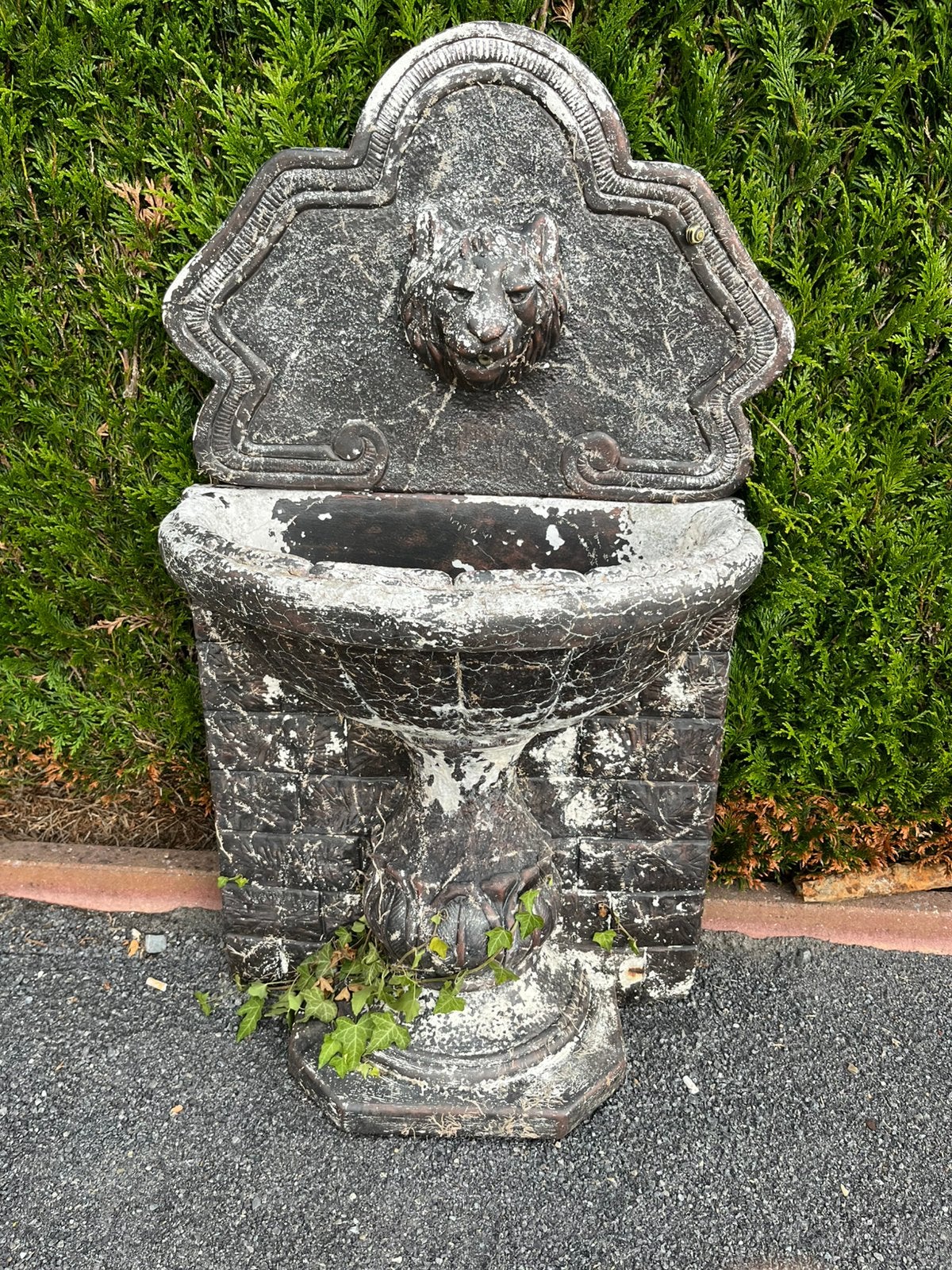 Waterpartij muurfontein, Tuin en Terras, Waterpartijen en Fonteinen, Ophalen, Gebruikt