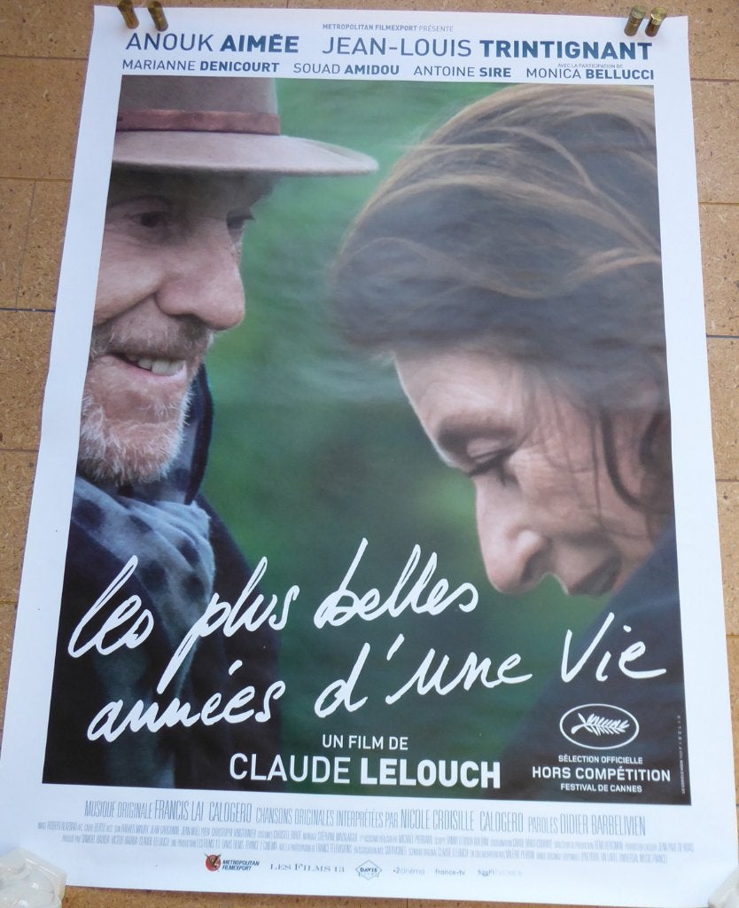 Filmaffiche "Les plus belles années d'une vie", Neuf, Enlèvement ou Envoi, Rectangulaire vertical, Cinéma et TV