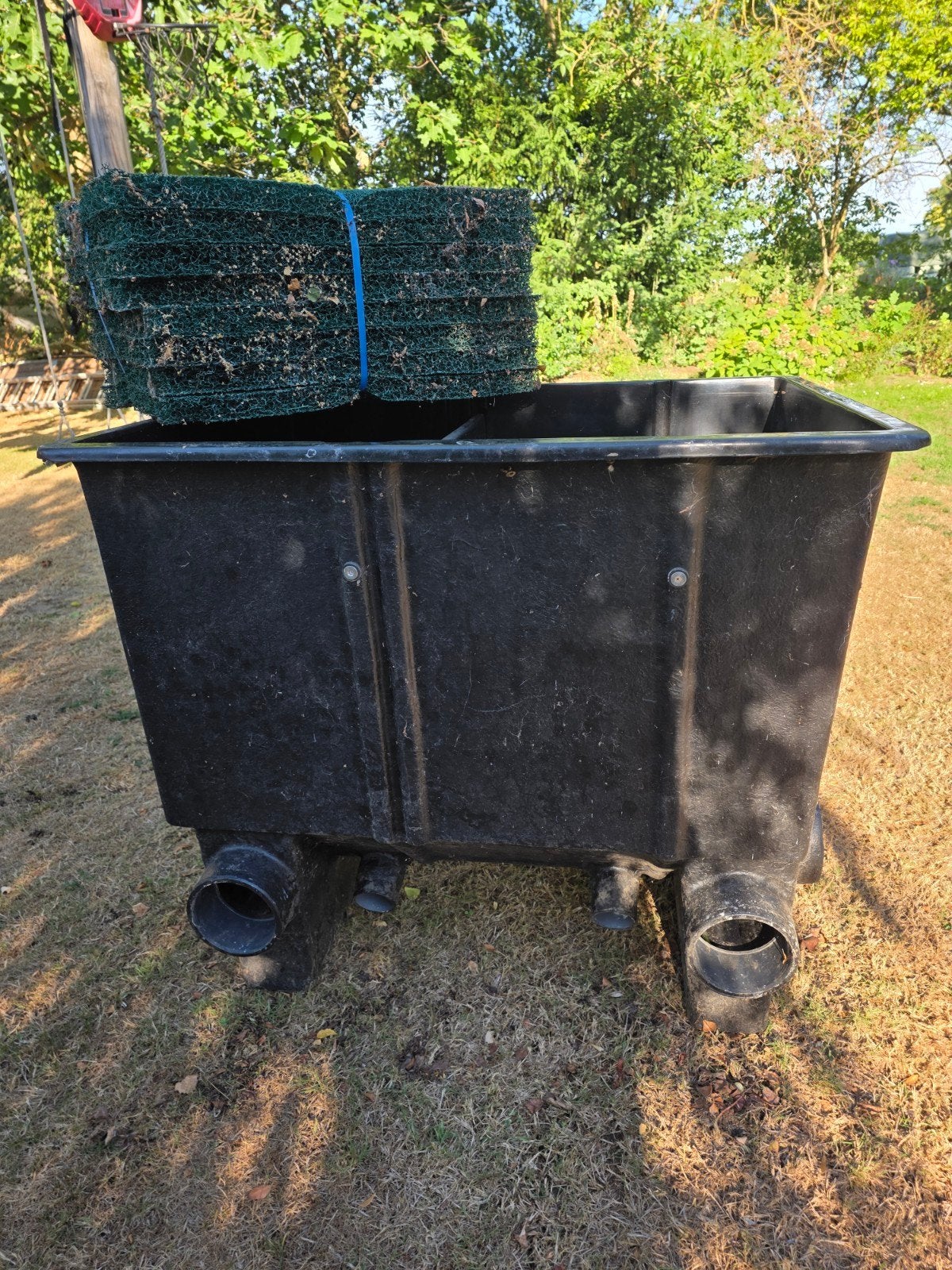 Grand bac de filtration d'étang, Enlèvement, Neuf, Filtre de bassin