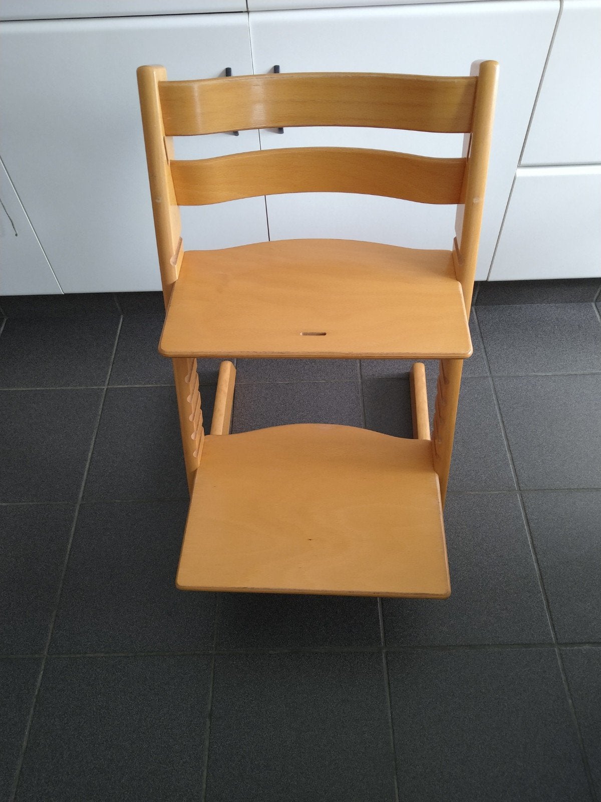 Stokke Tripp Trapp kinderstoel, Kinderen en Baby's, Ophalen, Gebruikt, Meegroeistoel, Aanschuifbaar