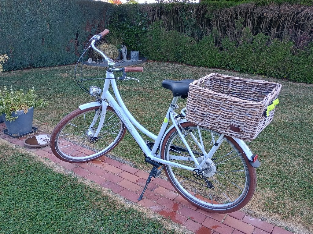 VELO POUR DAME BLANC NACRE, Ophalen