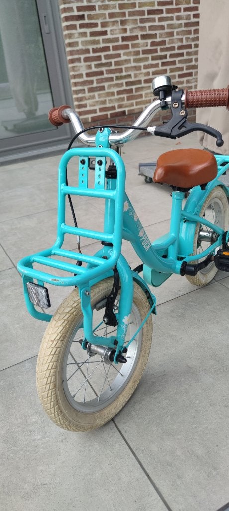Kinderfiets 14 inch, Ophalen, Zijwieltjes
