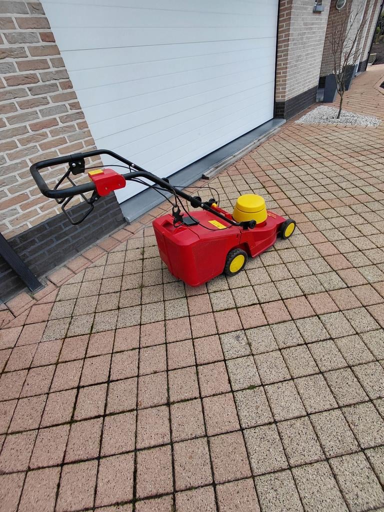 Wolf electische grasmaaier zo goed als nieuw !!, Ophalen of Verzenden