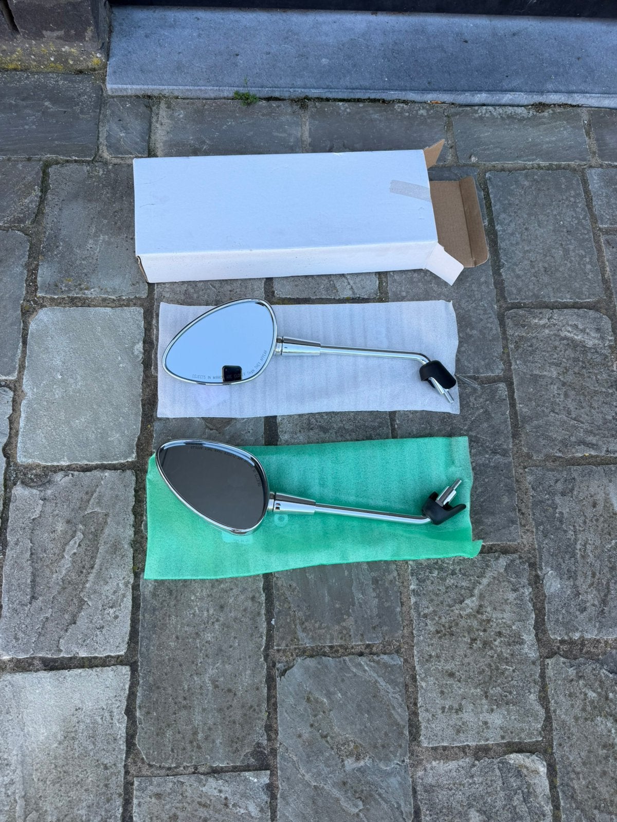 Spiegels vespa, Tuin en Terras, Ophalen, Zo goed als nieuw