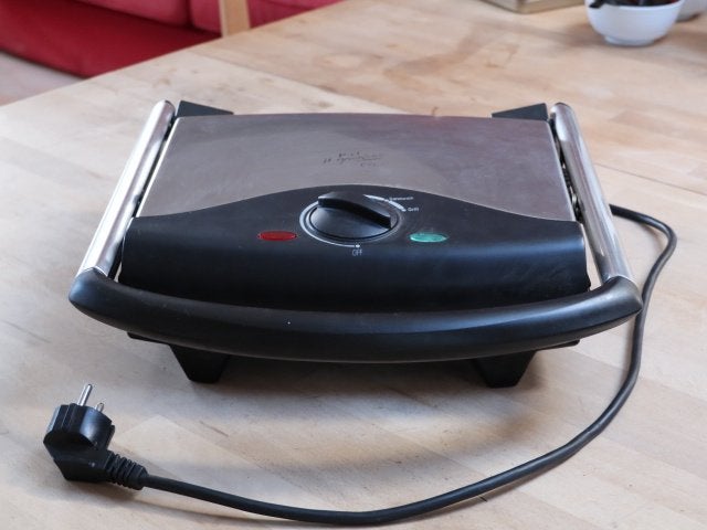 Grill Domo, Elektronische apparatuur, Contactgrills, Ophalen, Uitneembare platen, Gebruikt
