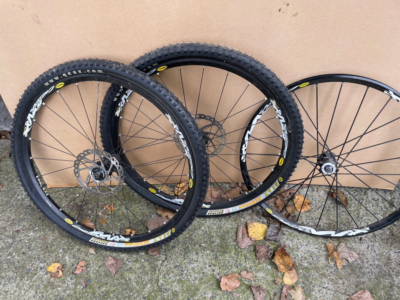 Roues VTT Crossmax 26 », Enlèvement, Utilisé