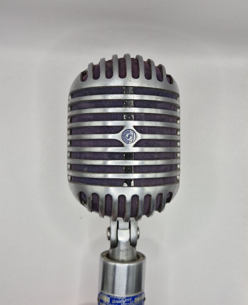Microphone SHURE 556 Unidyne Fatboy, Musique & Instruments, Enlèvement ou Envoi, Utilisé, Micro chant