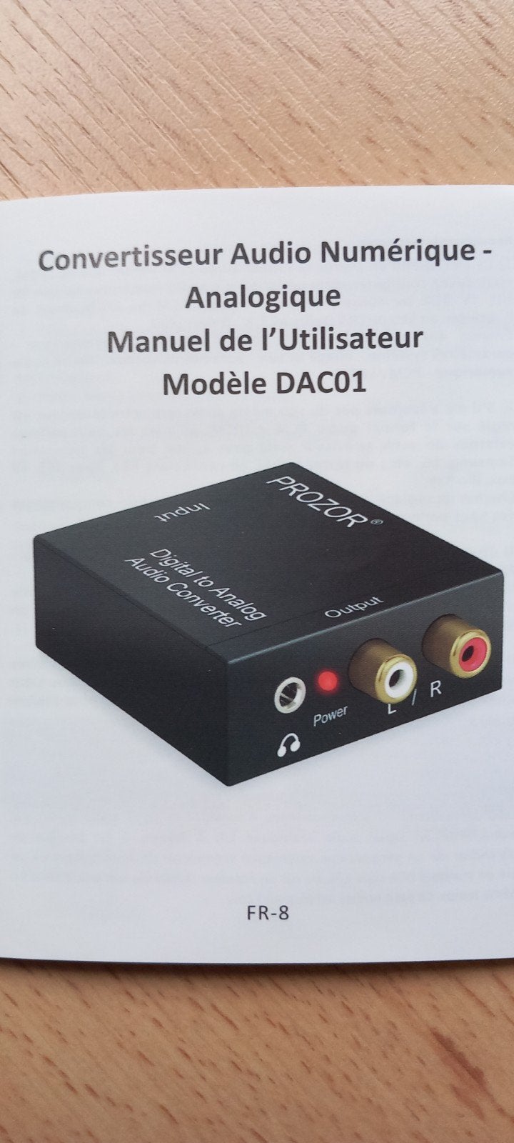 Digitaal naar analoog audioconverter, Audio, Tv en Foto, Ophalen, Nieuw