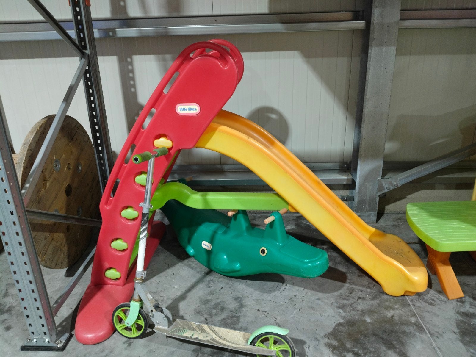 Glijbaan Little Tikes, Ophalen, Glijbaan