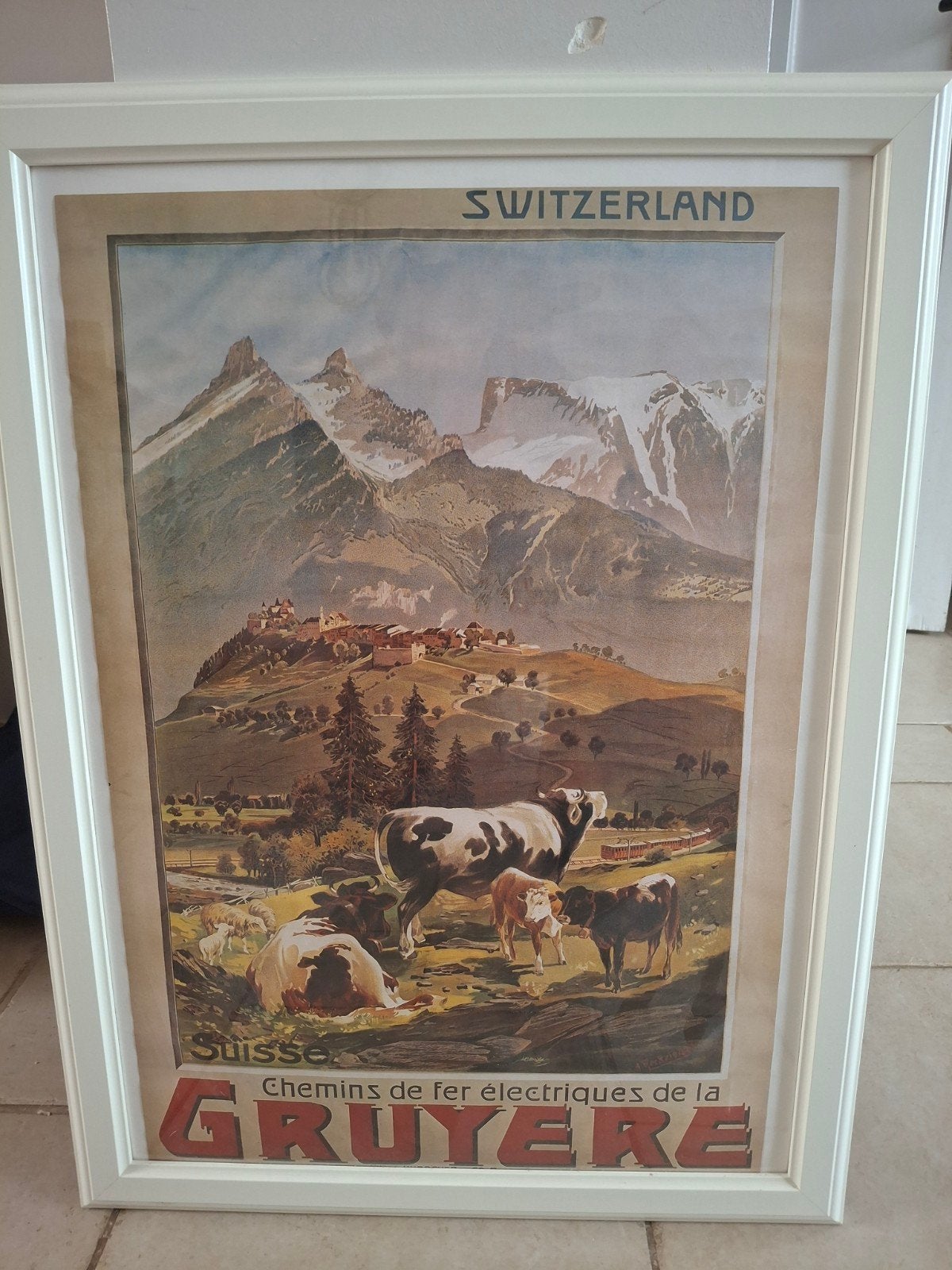 cadre illustration train suisse, Enlèvement