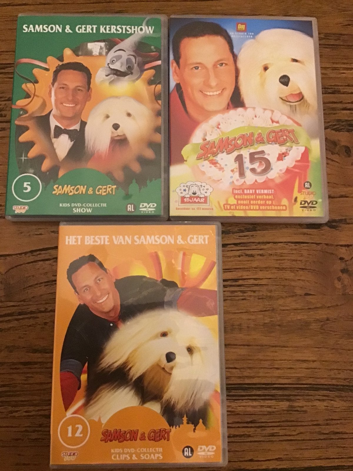Nostalgie Samson en Gert Dvd’s samen, Enlèvement ou Envoi, Comme neuf