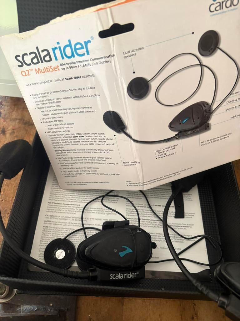 Scala rider q2, Motoren, Ophalen