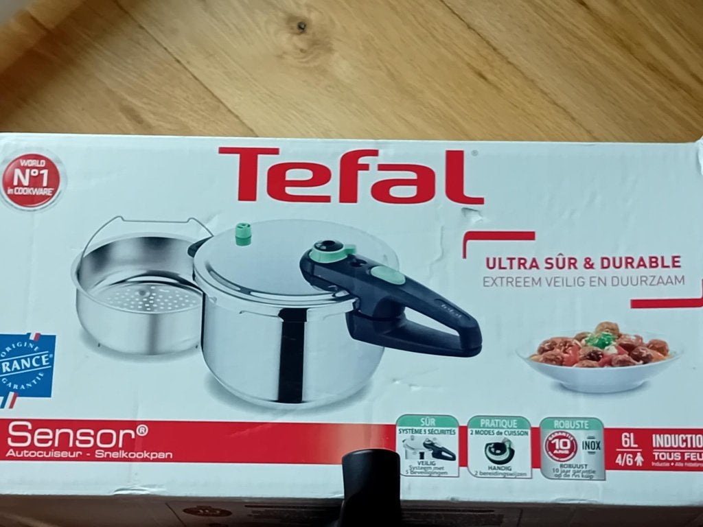 Autocuiseur/cocotte minute Tefal - jamais utilisé, Neuf, Inox, Tefal, Enlèvement