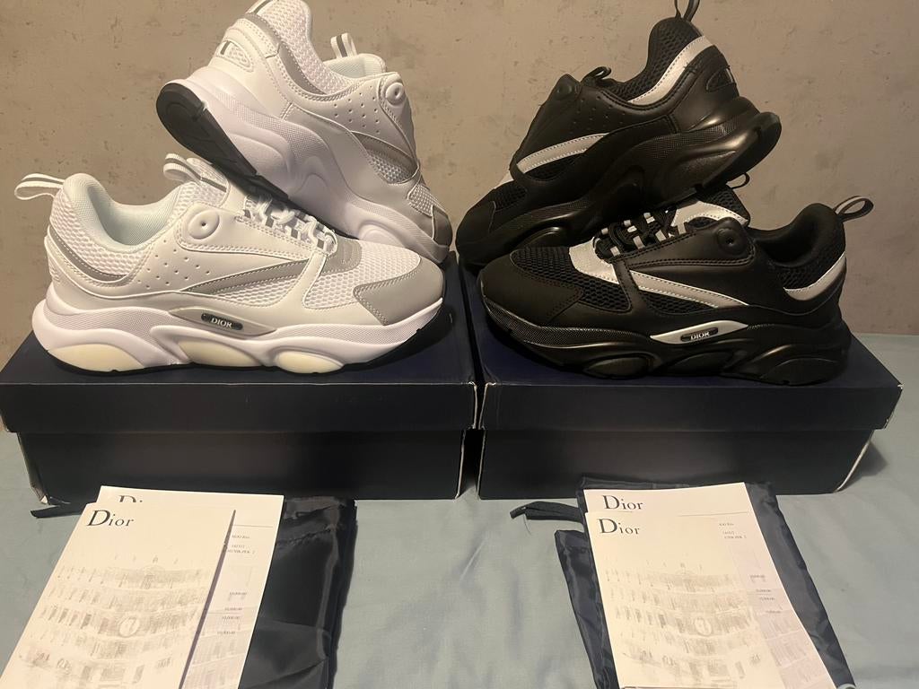 Dior b22 zwart en wit, Verzenden, Nieuw, Sportschoenen, Zwart