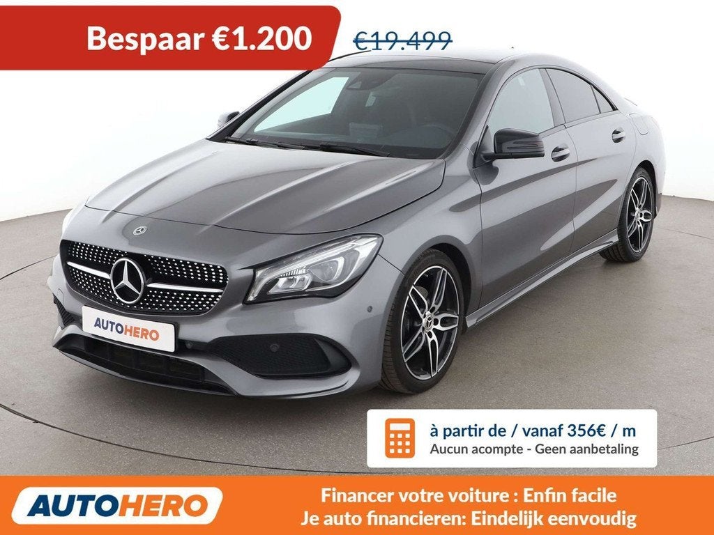 Mercedes-Benz CLA-Klasse 180 CLA 180 AMG Line (bj 2019), Auto's, Mercedes-Benz, 122 pk, Gebruikt, Lichtsensor, 1595 cc