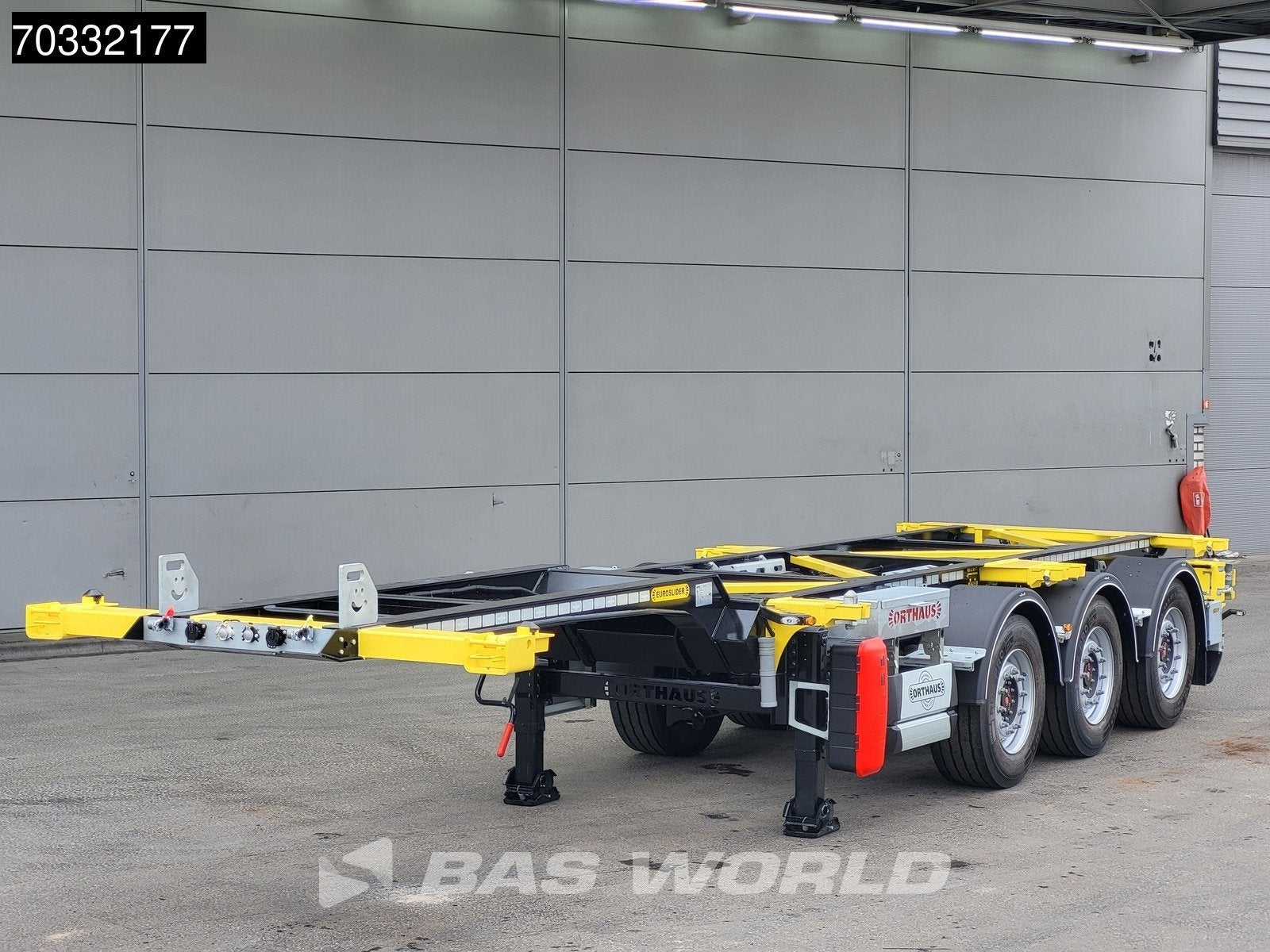 Orthaus CGS (Euro Slider 500) 3 essieux Multi 45ft Lift Axle, Autos, Camions, Achat, Entreprise, Autres carburants, Remorques et Semi-remorques