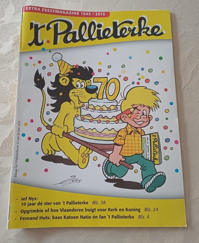 Extra Feestmagazine 't Pallieterke - 1945-2015, Enlèvement ou Envoi