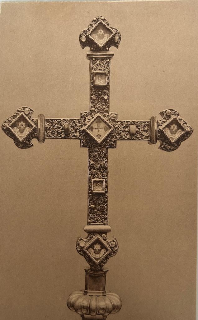 Postkaart Reliekkruis Brugge, Verzamelen, Verzenden, 1920 tot 1940, Ongelopen, West-Vlaanderen