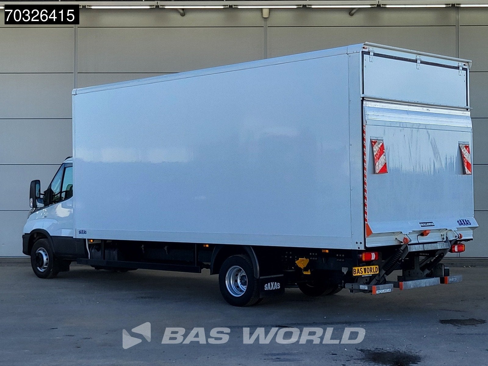 Iveco Daily 70C18 3.0L Automaat 1000KG Laadklep Luchtvering, Automaat, Stof, Gebruikt, Euro 6