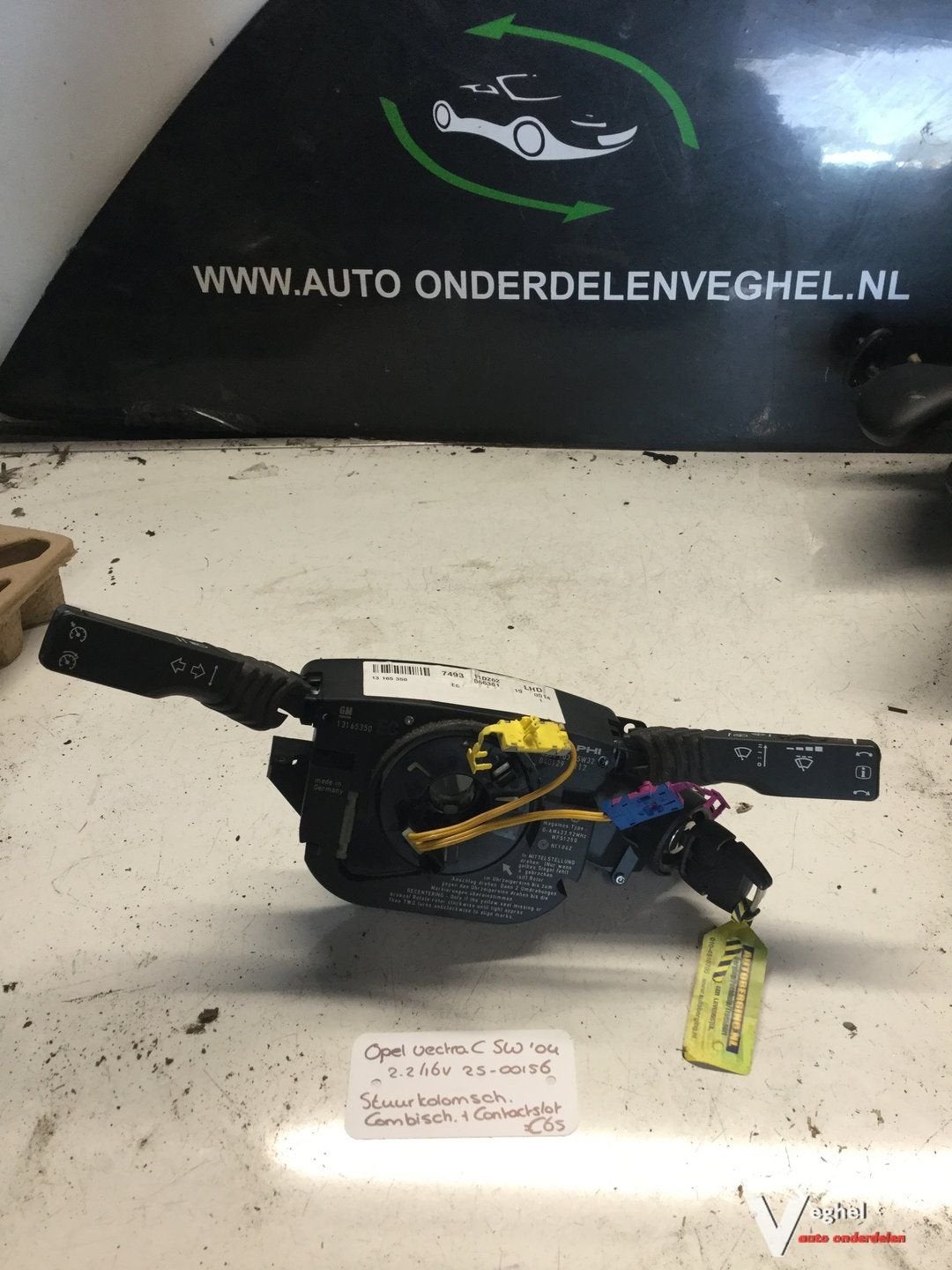 Opel Vectra C Station 2.2 16v 2004 2500116  Stuurkolom Combi, Auto-onderdelen, Dashboard en Schakelaars, Gebruikt, Ophalen of Verzenden