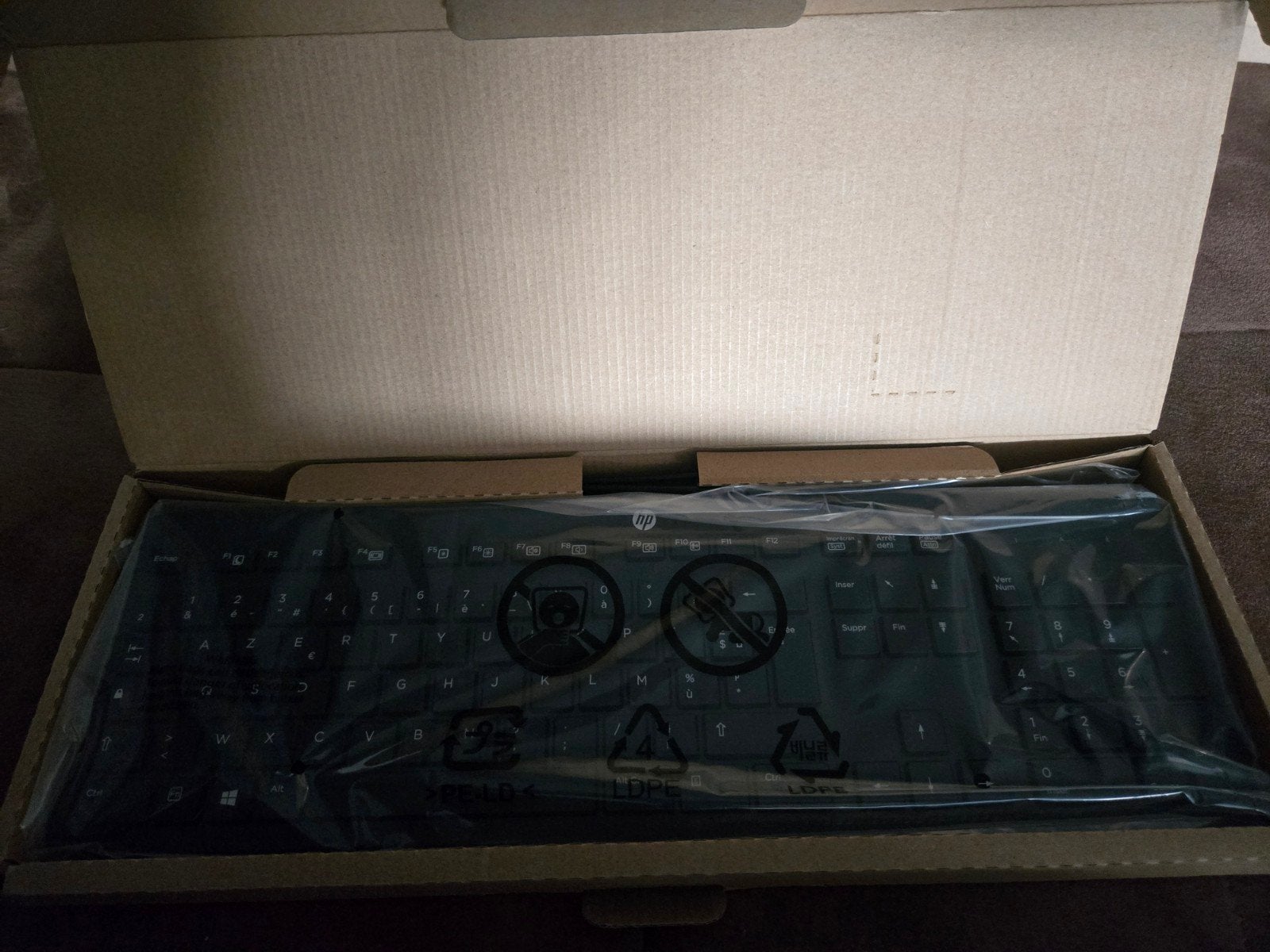Clavier USB AZERTY HP - NEUF dans sa boîte, Enlèvement