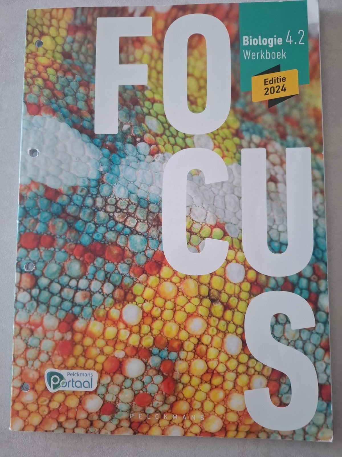 Cahier d'exercices Focus Biology 4.2 (édition 2024), Enlèvement ou Envoi, Comme neuf, Secondaire, Biologie