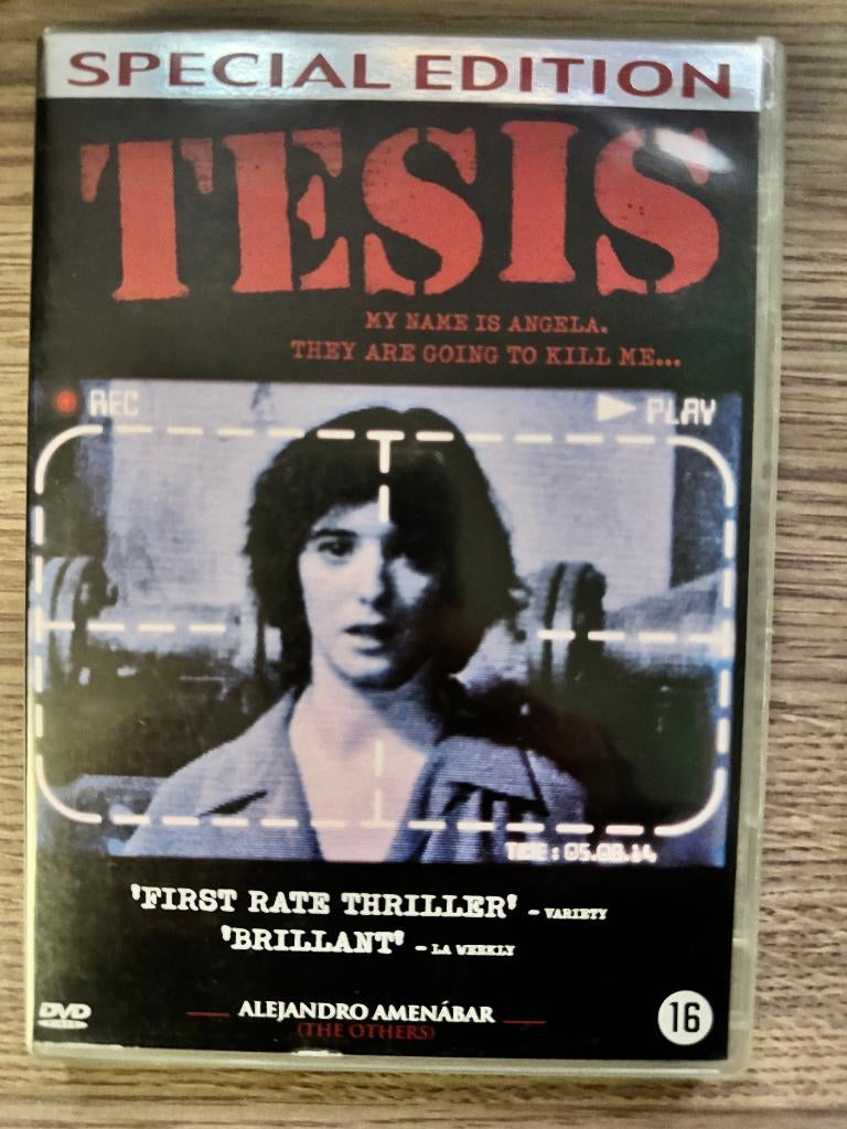 Tesis (Special Edition), Cd's en Dvd's, Vanaf 16 jaar, Ophalen of Verzenden
