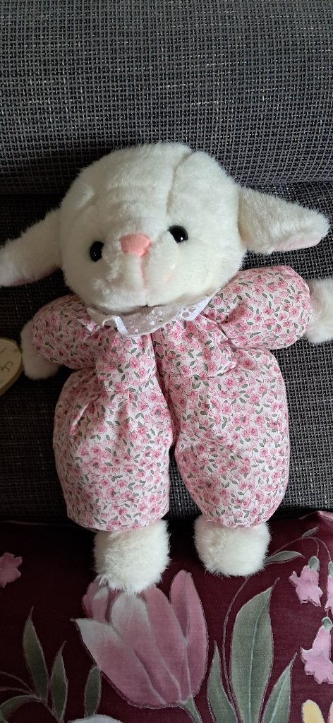 Knuffel lammetje, Ophalen, Overige typen, Zo goed als nieuw, Middelgroot (20 tot 80 cm)
