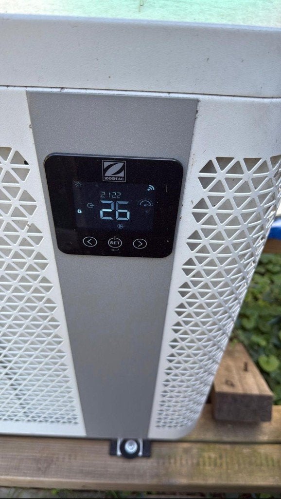 Waremtepomp zwembad, Tuin en Terras, Ophalen, Zo goed als nieuw, Verwarming