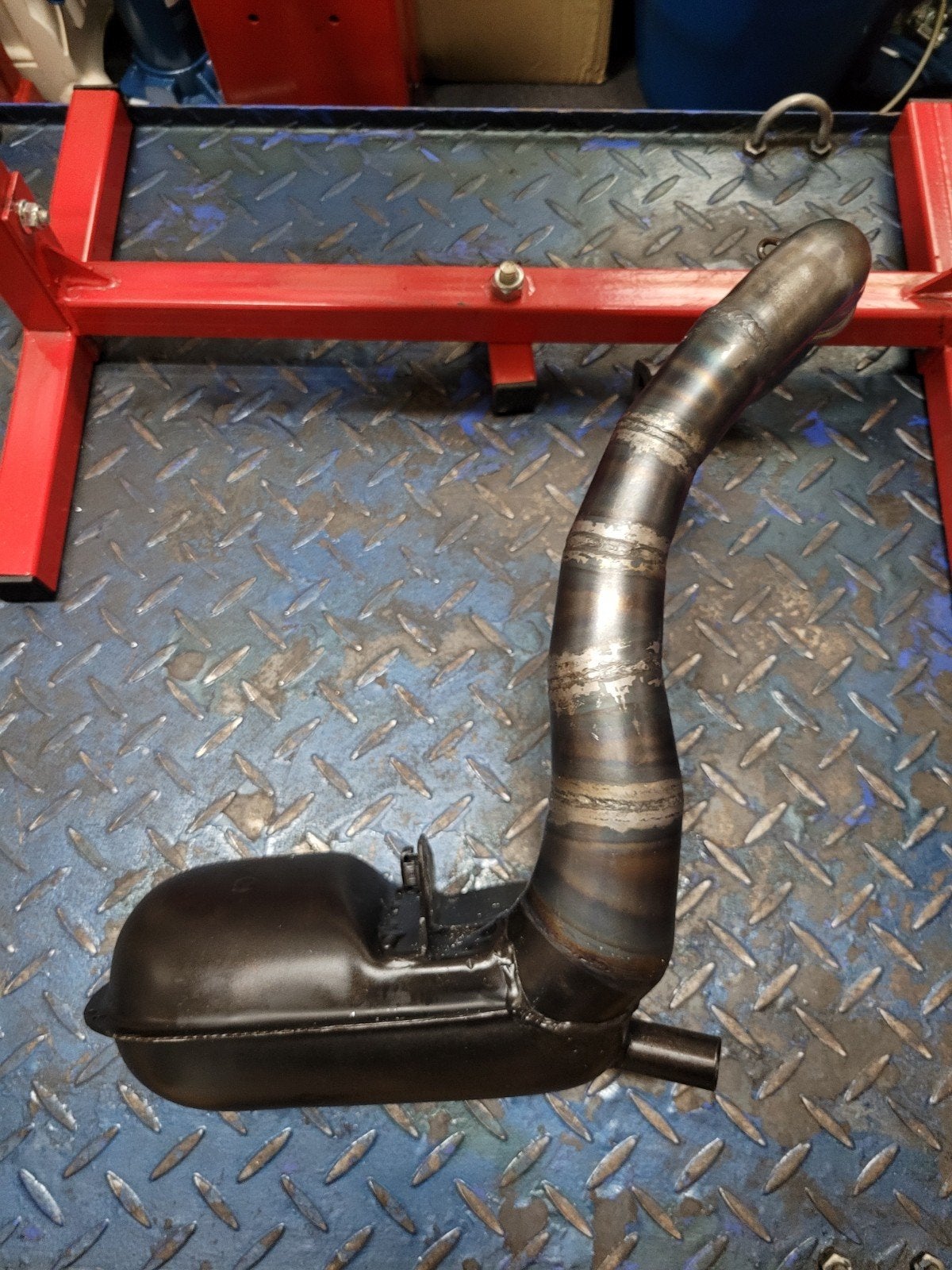 Dexter Racing modern box Vespa pk50 v50, Ophalen, Cilinder, Vespa