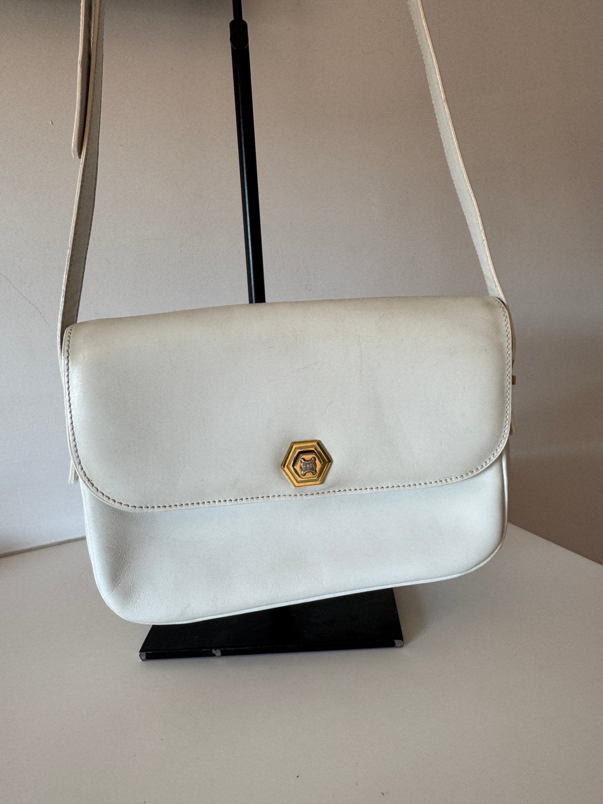 Vintage handtas van merk celine, Handtassen en Accessoires, Tassen | Damestassen, Ophalen of Verzenden, Zo goed als nieuw, Handtas
