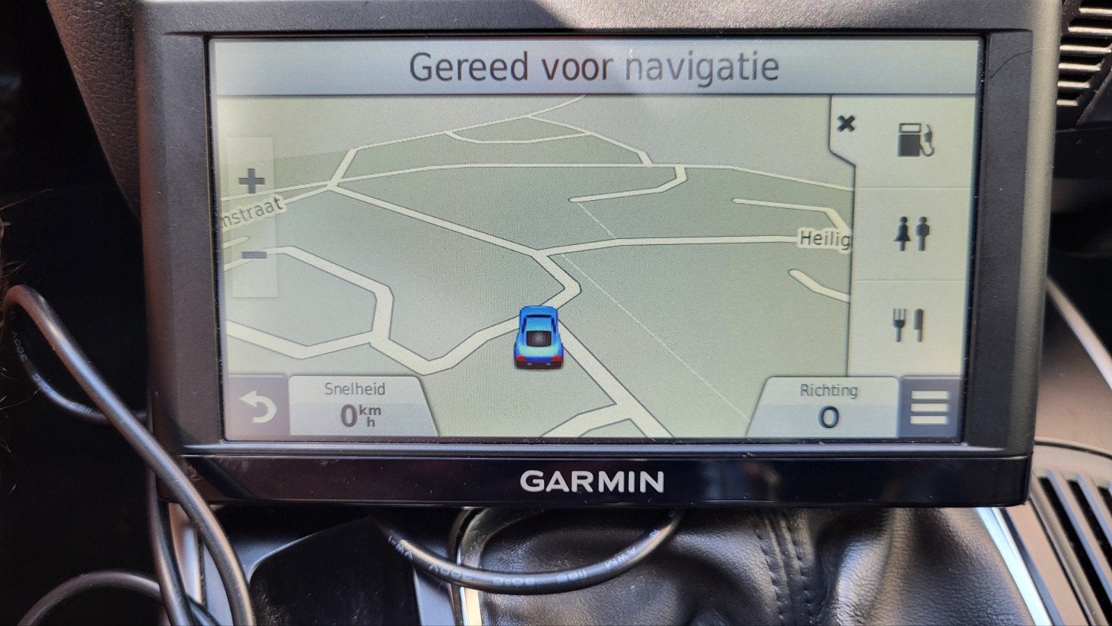 gps garmin, Ophalen