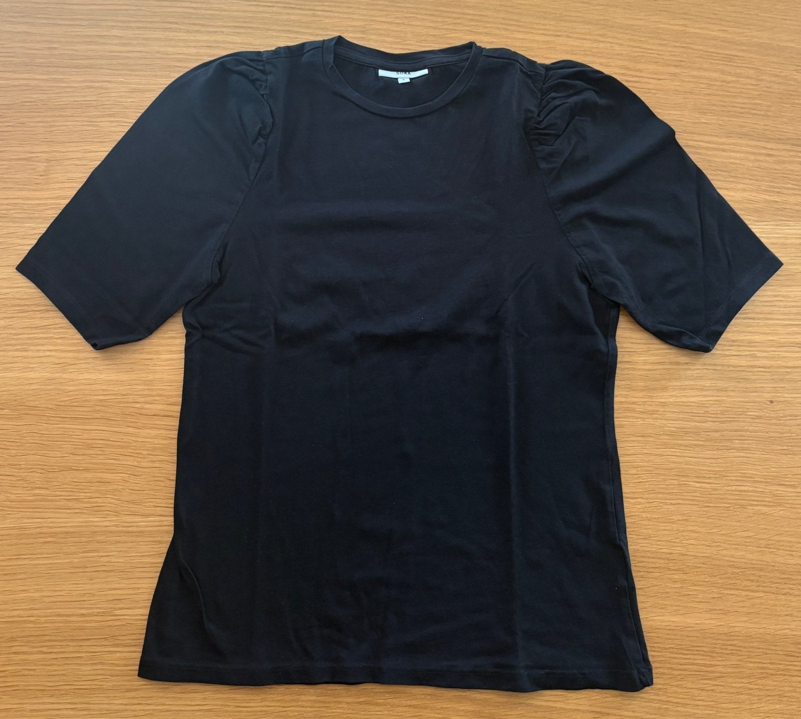 T-shirt noir SORA/JBC - S - 7€, Manches courtes, Enlèvement ou Envoi, Taille 36 (S), Comme neuf