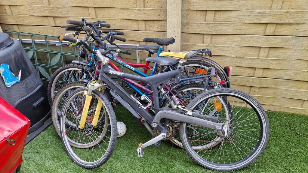 5 kinder fietsen, Fietsen en Brommers, Ophalen, Gebruikt