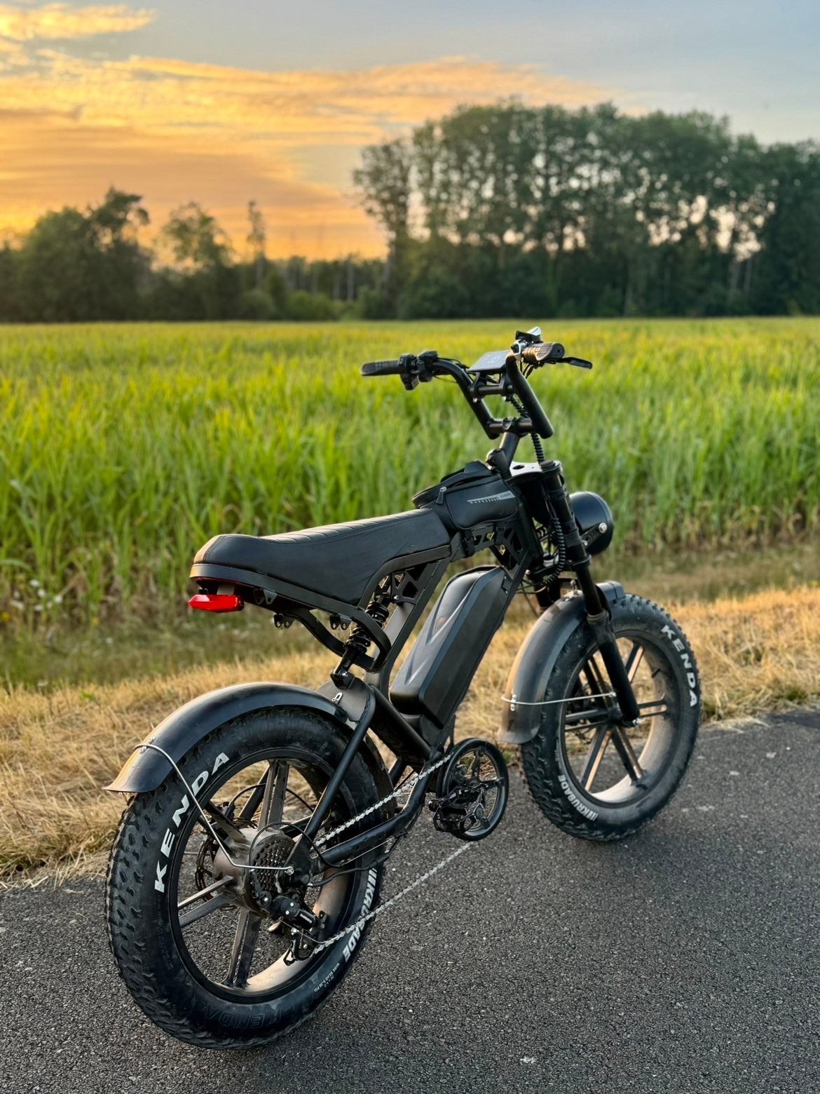 Fatbike v20 opgevoerd, Fietsen en Brommers, Zo goed als nieuw, 59 cm of meer, 50 km per accu of meer, Ophalen