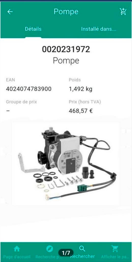 Pompe Vaillant ecoTEC Plus et Pro 100% neuve, Enlèvement ou Envoi, Neuf