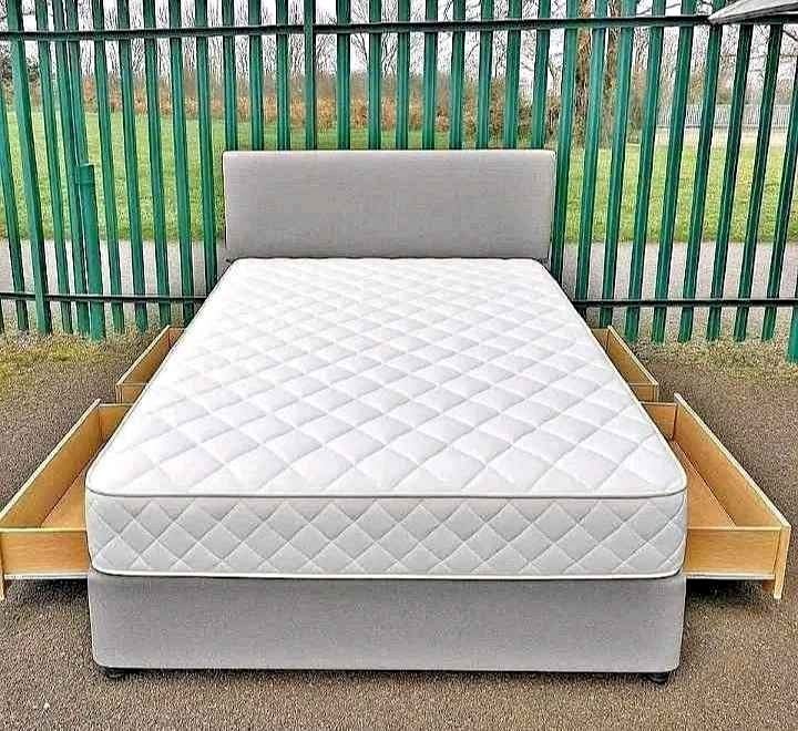 Nieuw bed + matras – Alle maten, Huis en Inrichting, Verzenden, Nieuw, Tweepersoons, Overige kleuren