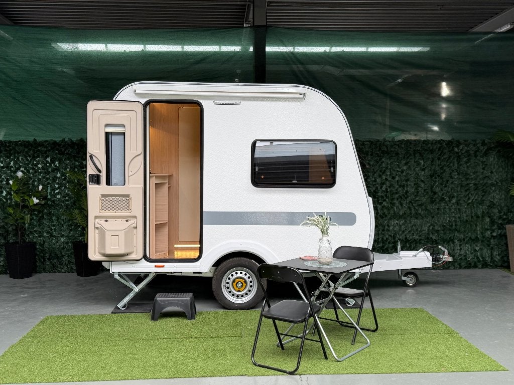Luxon Model X - Nouveau - 2026 - 590 kg - KNOTT, Caravanes & Camping, Caravanes, Autres marques, Réchaud à gaz, Lit transversal