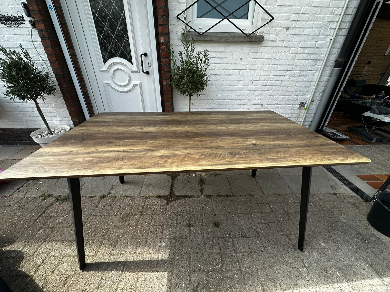 Eettafel – 160 x 90 cm – als nieuw, Ophalen, Zo goed als nieuw