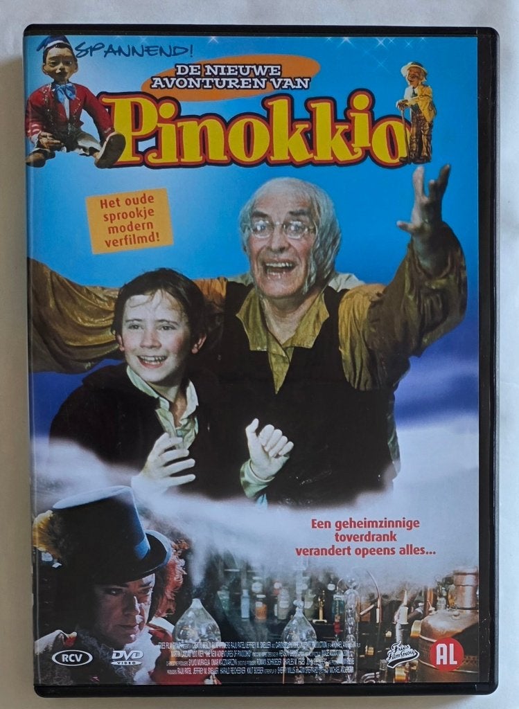Pinokkio (Martin Landau) comme neuf, Alle leeftijden, Ophalen of Verzenden, Zo goed als nieuw