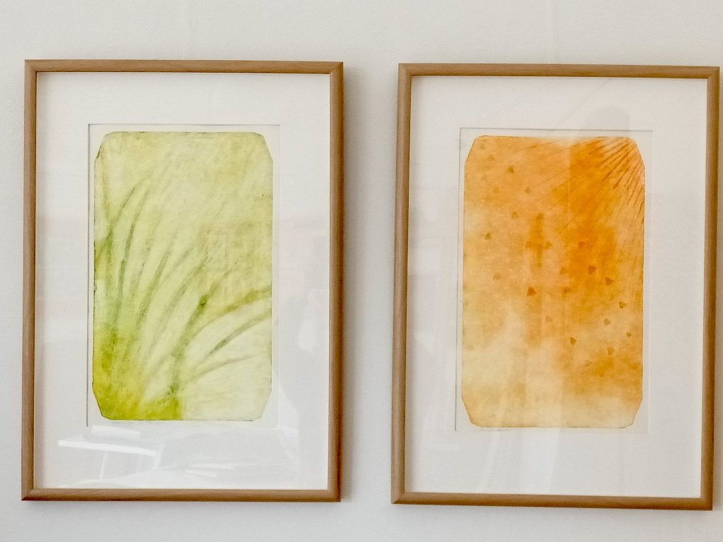 ets "etherial warmth", Antiek en Kunst, Kunst | Etsen en Gravures, Ophalen, Ets, Ingelijst