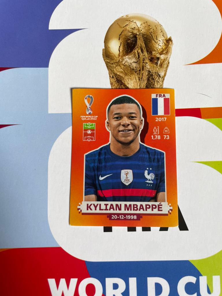 Mbappe stikker wc 2022, Verzamelen, Stickers, Ophalen of Verzenden