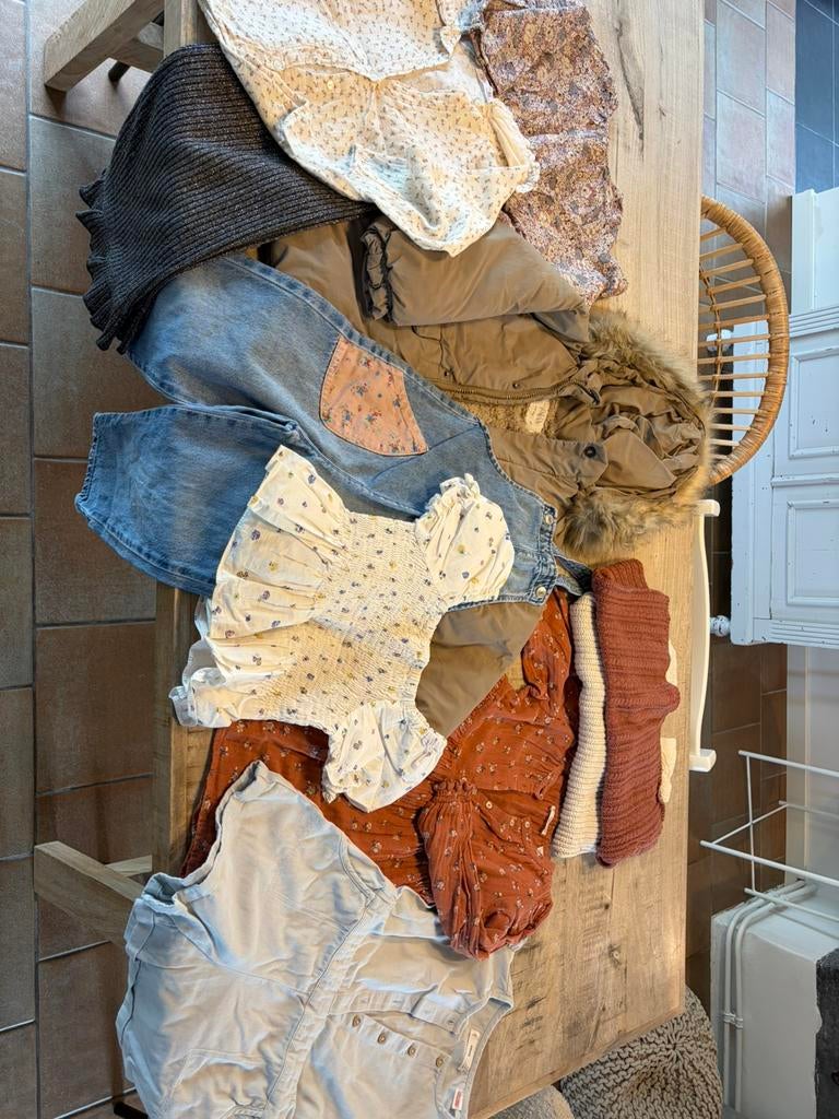 Lot 7 - Vêtements filles 4-5 ans - Mango, Zara…, Enlèvement ou Envoi, Fille