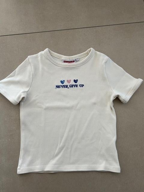 T-shirt Steffi mercie 10 jaar, Meisje, Ophalen of Verzenden, Zo goed als nieuw, Shirt of Longsleeve
