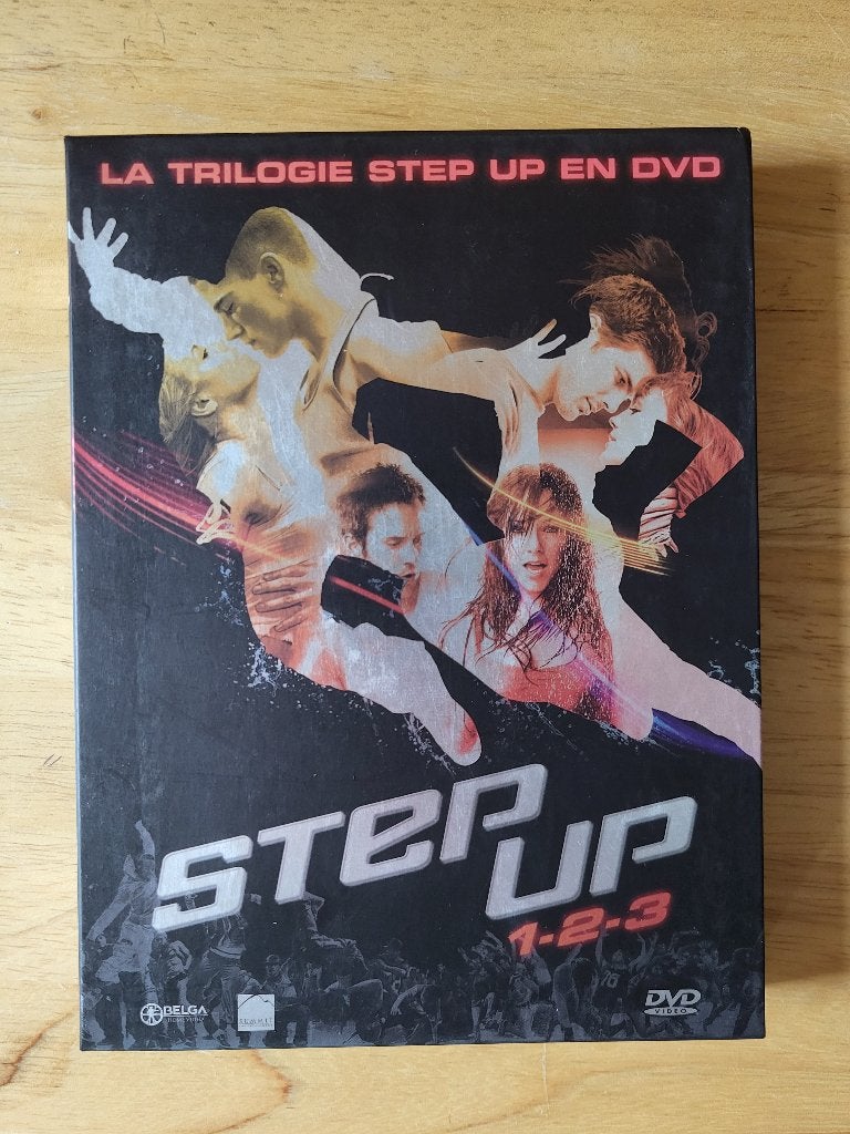 Coffret DVD Trilogie Step Up, Enlèvement, Comme neuf, Anglais, Matériel bonus