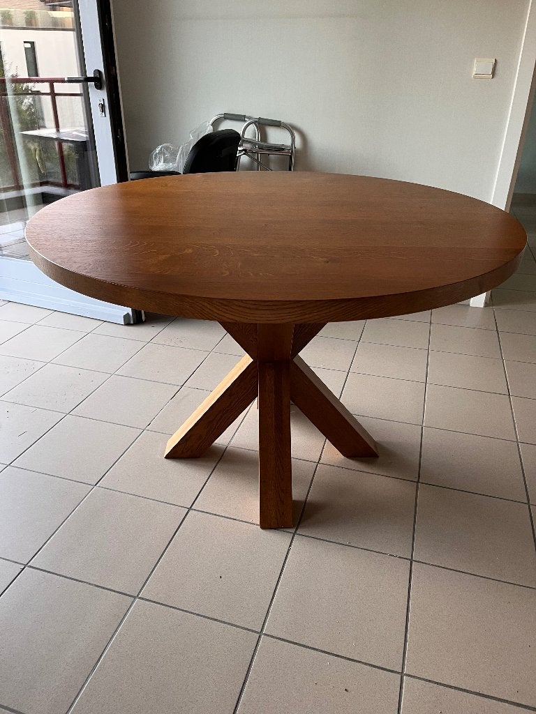 Tafel, Ophalen, 100 tot 150 cm, Zo goed als nieuw, Vijf personen of meer