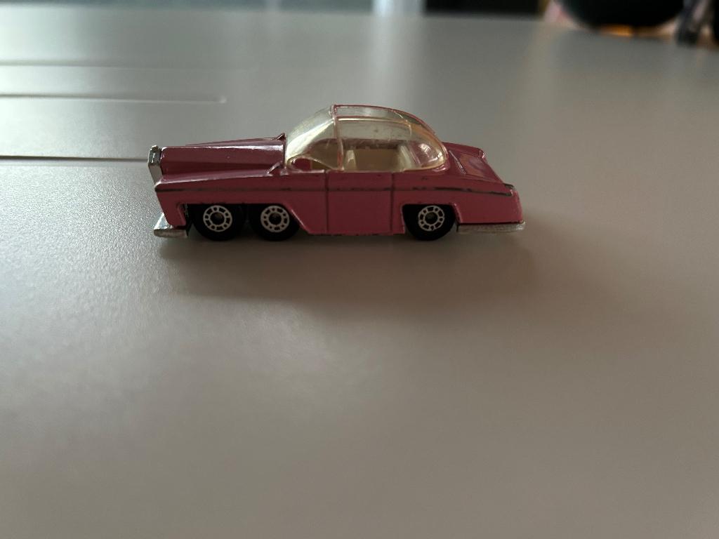 1992 Thunderbirds FAB 1 Lady Penelope`s Car Matchbox auto, Collections, Collections Autre, Enlèvement, Utilisé
