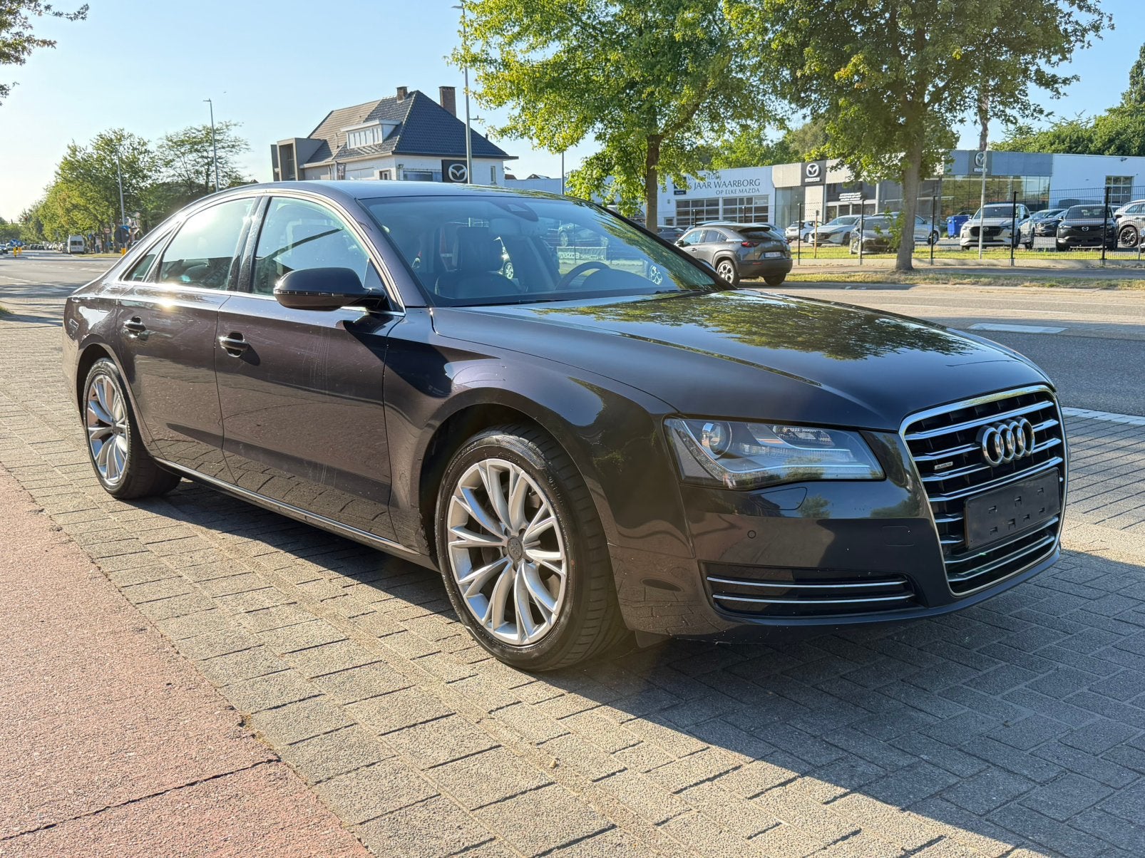 Audi A8 3.0 tdi 2011 200.000km full opties, Autos, Audi, Cuir, Achat, Entreprise, Entretenue par le concessionnaire