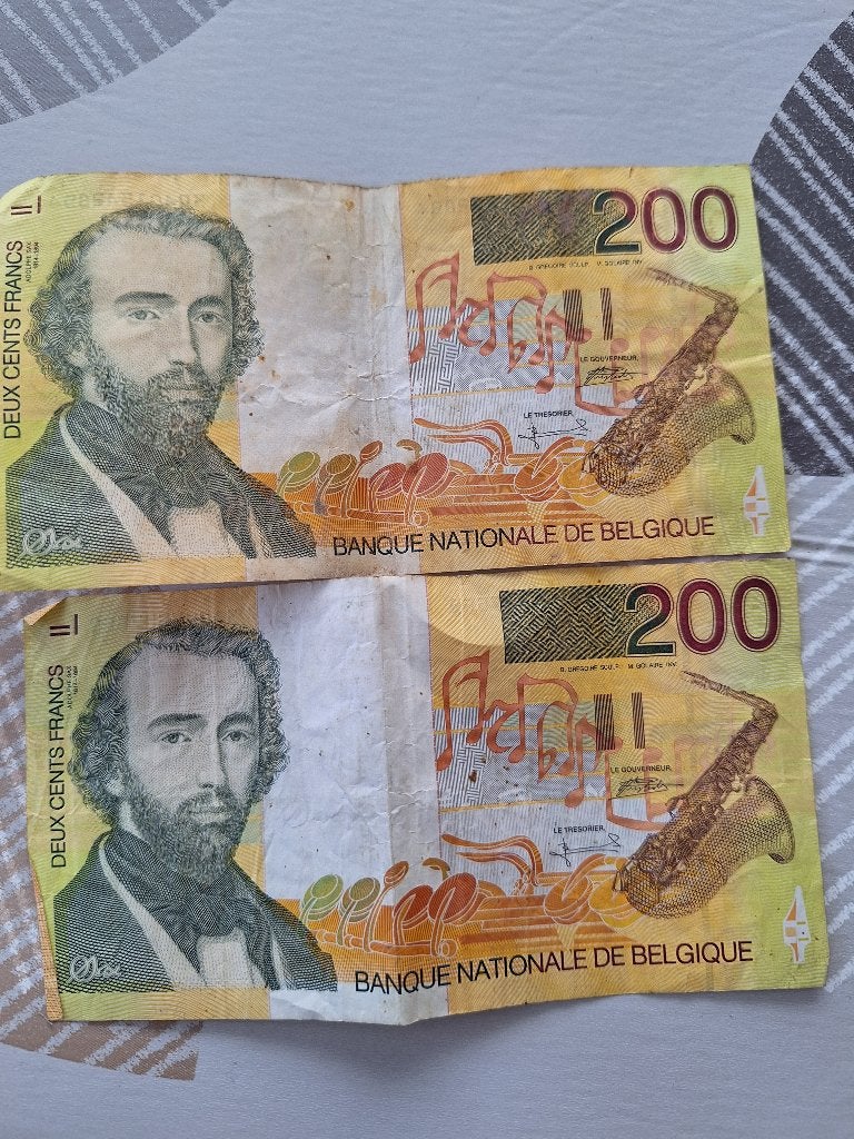 Belgisch-Franse bankbiljettenverzamelaar, Postzegels en Munten, Ophalen, Los biljet