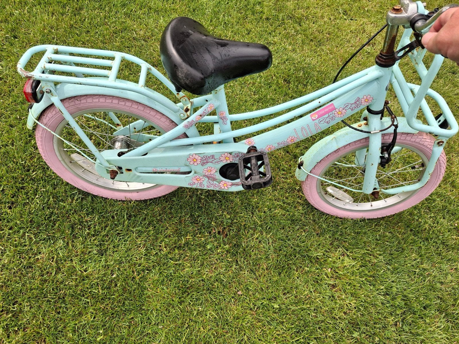 Kinderfiets, Ophalen